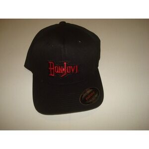 XL/XXL‎ BONJOVI FLEX FIT  BEACH 00S Y2K  HAT CAP VINTAGE DEADSTOCK P4